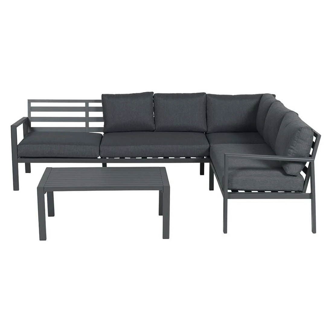 Garden Impressions Lexinton Ecklounge 3-tlg. Aluminium/Polster Carbon Black/Reflex Black 7 Garden Impressions Lexinton Ecklounge 3-tlg. Aluminium/Polster Carbon Black/Reflex Black – Bild 7