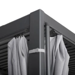 MWH Curtano Gartenpergola 540x300cm Aluminium/Olefin Matt Grau/Hellgrau -Garten Paradies Verkauf 1248547 3