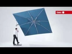 Glatz Sombrano S+ Easy Ampelschirm Ø400 Cm Eggshell