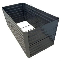 OUTLIV. Hochbeet 160x80x77cm Stahl Anthrazit 6 OUTLIV. Hochbeet 160x80x77cm Stahl Anthrazit -Garten Paradies Verkauf 1262473 3