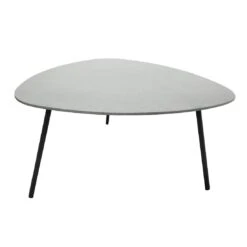 OUTLIV. Rochefort Loungetisch 100x100cm Anthrazit/Zement