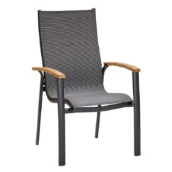 Garten Paradies Verkauf 41 Best Cavalese Stapelsessel Aluminium/Ergotex Anthrazit