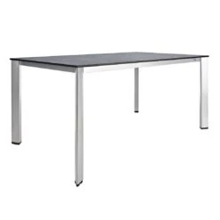 Kettler Edge Gartentisch-Gestell 140x70cm Aluminium Silber -Garten Paradies Verkauf 1288125 3