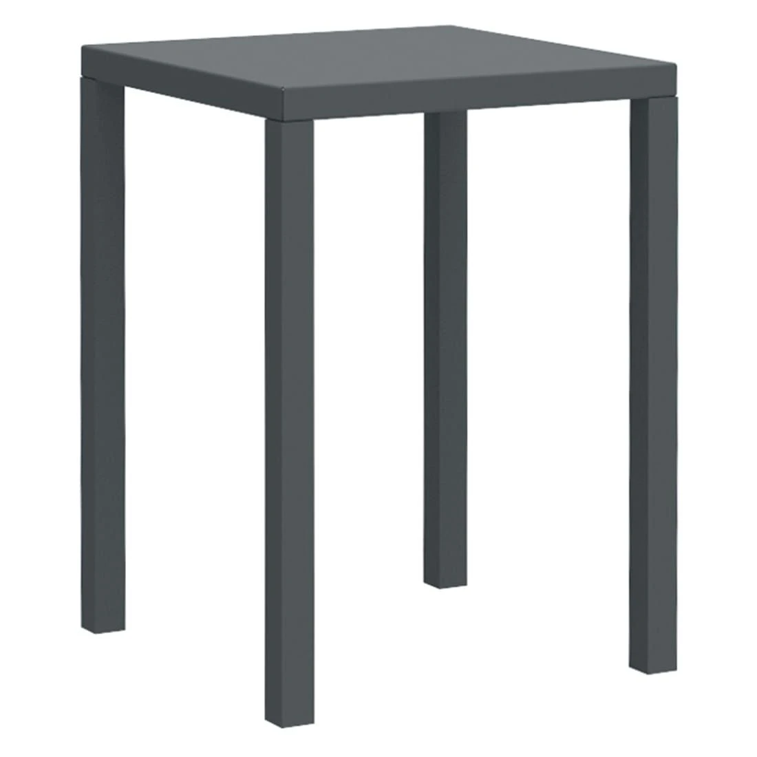 Vermobil Quatris Beistelltisch 32x32cm Stahl Antikgrau 1 Vermobil Quatris Beistelltisch 32x32cm Stahl Antikgrau