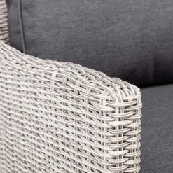 Kettler Palma Wing Eck-/Endmodul Geflecht/Olefin White Wash/Anthrazit -Garten Paradies Verkauf 1306462 2