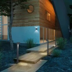 Trio Leuchten Roya Außenwandbeleuchtung Aluminium Druckguss Anthrazit -Garten Paradies Verkauf 1309322 5