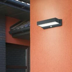 Trio Leuchten Cuando Außenwandbeleuchtung Aluminium/Kunststoff Anthrazit -Garten Paradies Verkauf 1309883 3