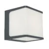 LUTEC Telin LED-Außenwandbeleuchtung Gussaluminium Anthrazit