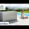 Biohort Freizeitbox Kissenbox Dunkelgrau-Metallic