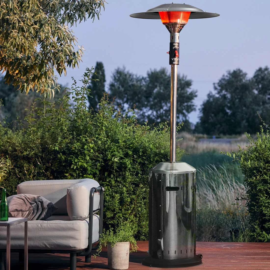 Enders Elegance ECO GREEN Terrassenheizstrahler Edelstahl 3 Enders Elegance ECO GREEN Terrassenheizstrahler Edelstahl – Bild 3