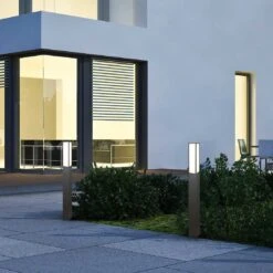 Trio Leuchten Fuerte LED Wegeleuchte 15x15x155cm Aluminium Anthrazit 9 Trio Leuchten Fuerte LED Wegeleuchte 15x15x155cm Aluminium Anthrazit -Garten Paradies Verkauf 1352497 5