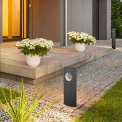 Trio Leuchten Katun LED Wegeleuchte 18x7x50cm Aluminium Anthrazit -Garten Paradies Verkauf 1352519 5