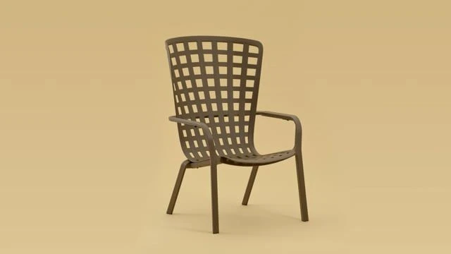 Nardi Folio Loungesessel Kunststoff Inkl. Kissen Agave 2 Nardi Folio Loungesessel Kunststoff Inkl. Kissen Agave – Bild 2