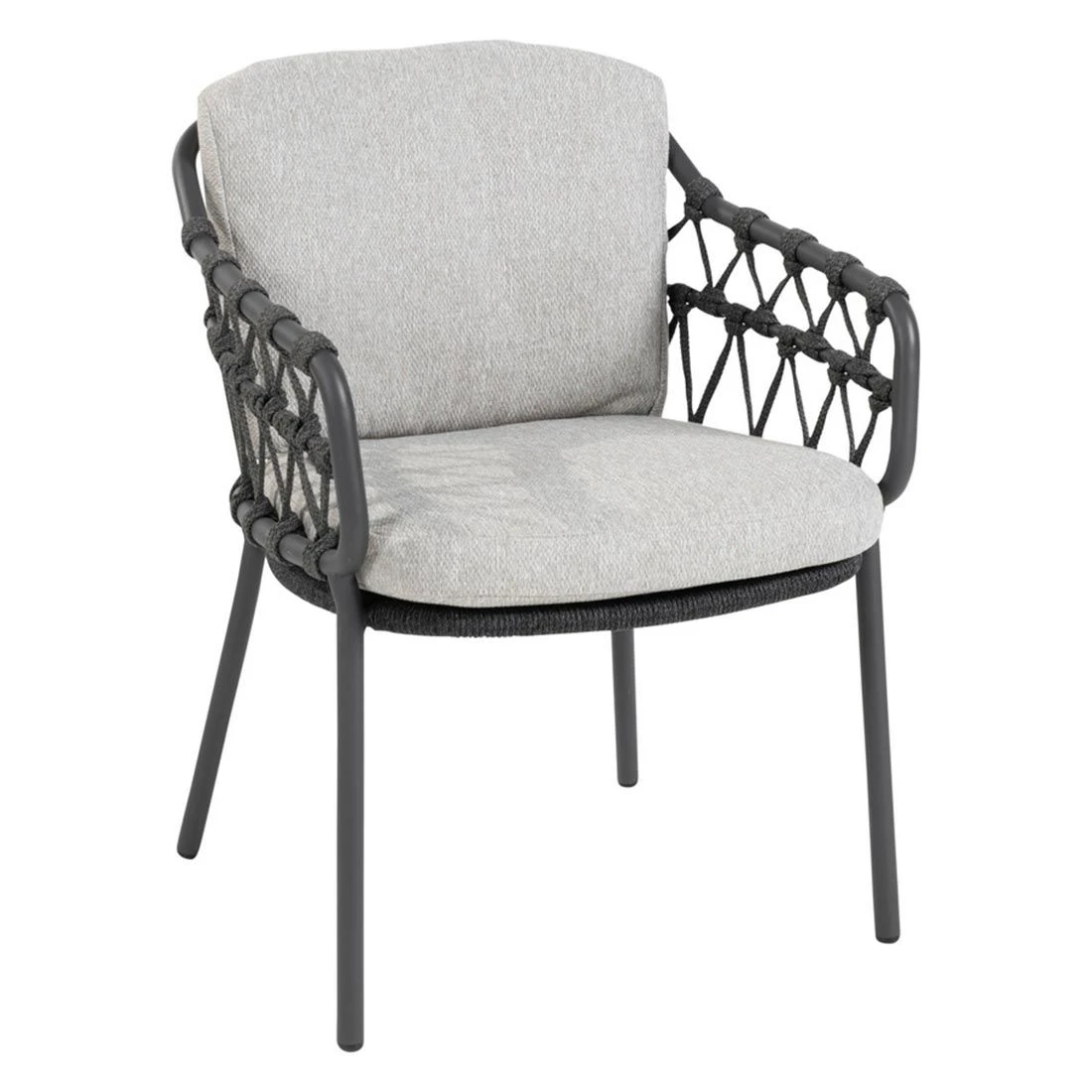 4Seasons Calpi Gartensessel Rope Anthrazit 1 4Seasons Calpi Gartensessel Rope Anthrazit