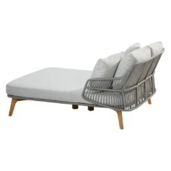 4Seasons Sempre Daybed Teak/Rope/Polster Silver Grey -Garten Paradies Verkauf 4seasons sempre daybed teak rope polster 1356028 3