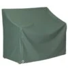 Heinemeyer Gartenbank Schutzhülle 130x63x65/83cm Für 2er-Bank, Teak-Safe Grün