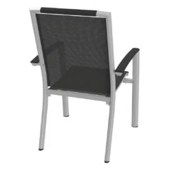 Sieger Trento Stapelsessel Hoch Aluminium/Textilene Graphit/Grau -Garten Paradies Verkauf 685842 3