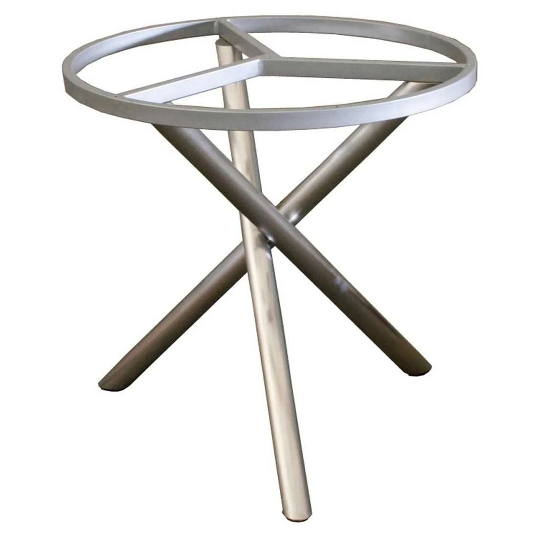 Zebra Mikado Gartentisch-Gestell Ø90cm Edelstahl 1 Zebra Mikado Gartentisch-Gestell Ø90cm Edelstahl