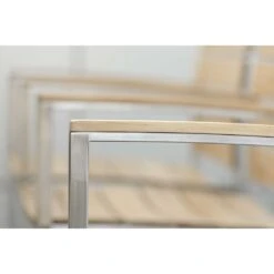 Stern Savona Stapelsessel Edelstahl/Teak Natur -Garten Paradies Verkauf 698679 3