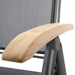 Hartman Raffaelo Klappsessel Aluminium/Textilene Mit Teak-Armlehnen Xerix 9 Hartman Raffaelo Klappsessel Aluminium/Textilene Mit Teak-Armlehnen Xerix -Garten Paradies Verkauf 709833 5