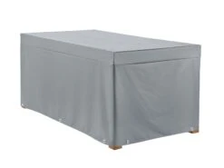 Heinemeyer Gartentisch Schutzhülle 140x95cm Teak-Safe Grau
