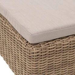 Domus Ventures Salamanca Gartenliege Halbrundgeflecht/Olefin White-Pepper/Warm-Grey -Garten Paradies Verkauf 765966 10