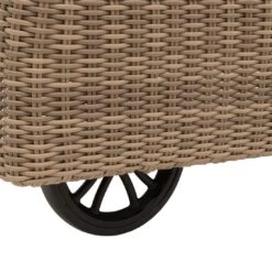 Domus Ventures Salamanca Gartenliege Halbrundgeflecht/Olefin White-Pepper/Warm-Grey -Garten Paradies Verkauf 765966 8