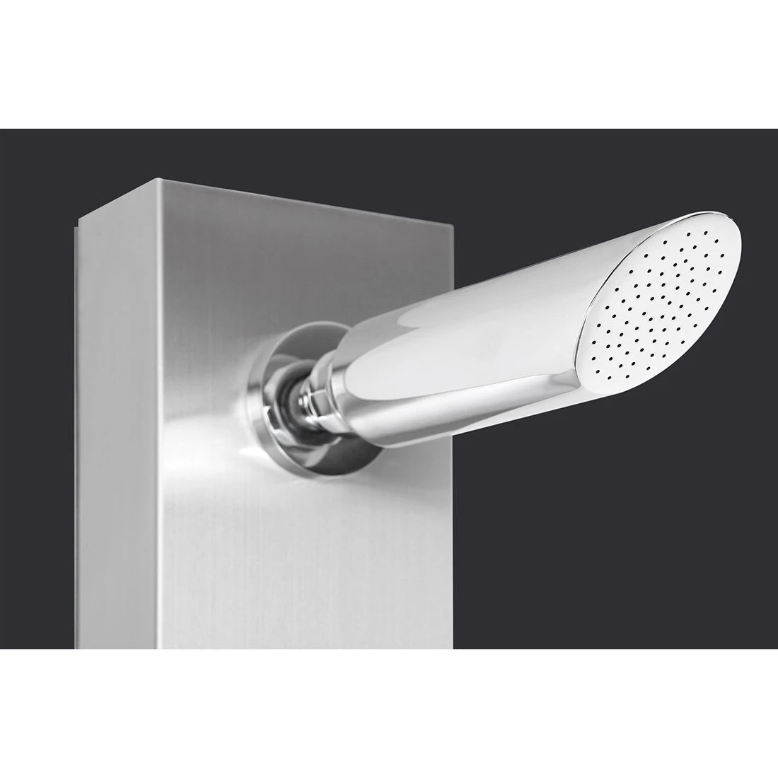 Ideal Malta Gartendusche Warmwasser Edelstahl/WPC 3 Ideal Malta Gartendusche Warmwasser Edelstahl/WPC – Bild 3