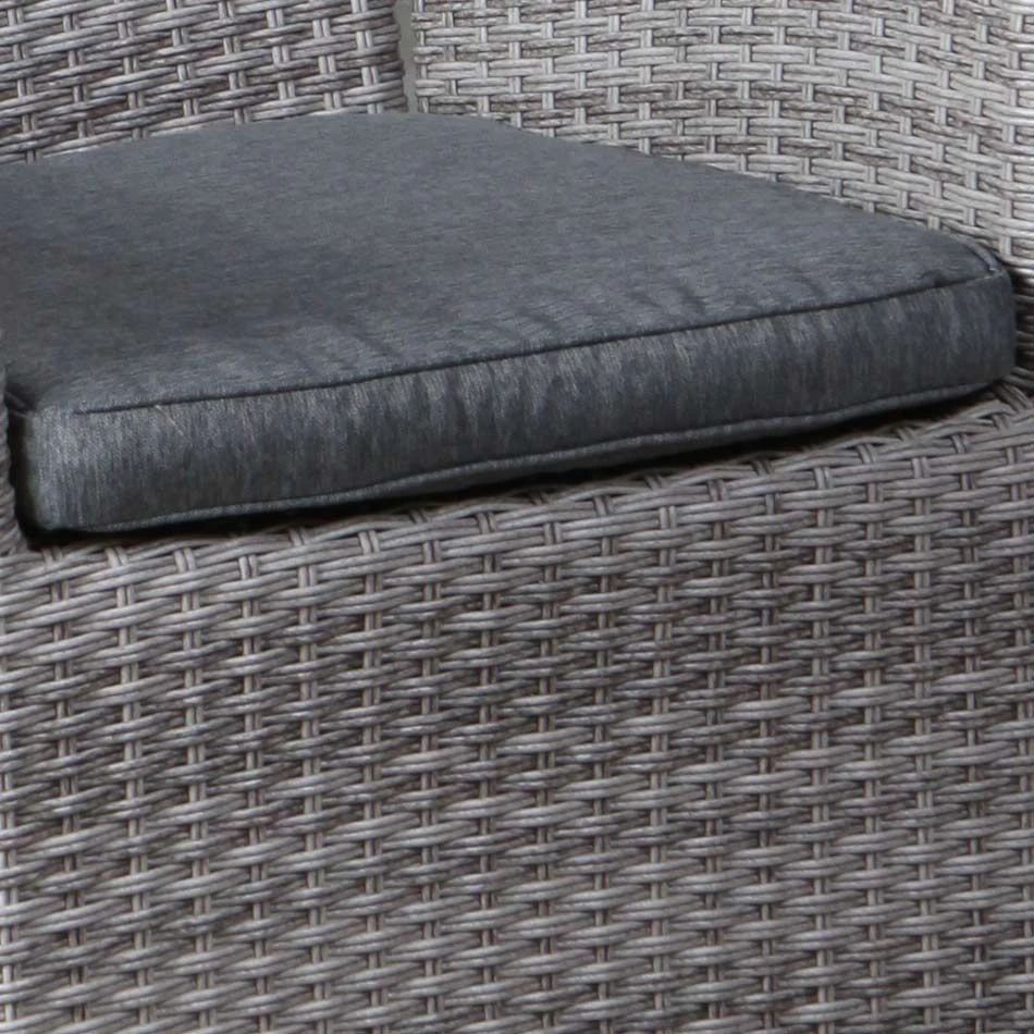 OUTLIV. Mexico Gartensessel Geflecht Organic Grey/Anthrazit 3 OUTLIV. Mexico Gartensessel Geflecht Organic Grey/Anthrazit – Bild 3