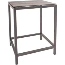 Stern Stehtischgestell 80x80cm Aluminium Anthrazit 8 Stern Stehtischgestell 80x80cm Aluminium Anthrazit -Garten Paradies Verkauf 838137 3