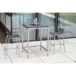 Stern Gartentisch-Gestell 80x80cm Edelstahl -Garten Paradies Verkauf 838170 5