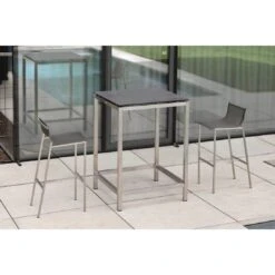 Stern Gartentisch-Gestell 80x80cm Edelstahl -Garten Paradies Verkauf 838170 6