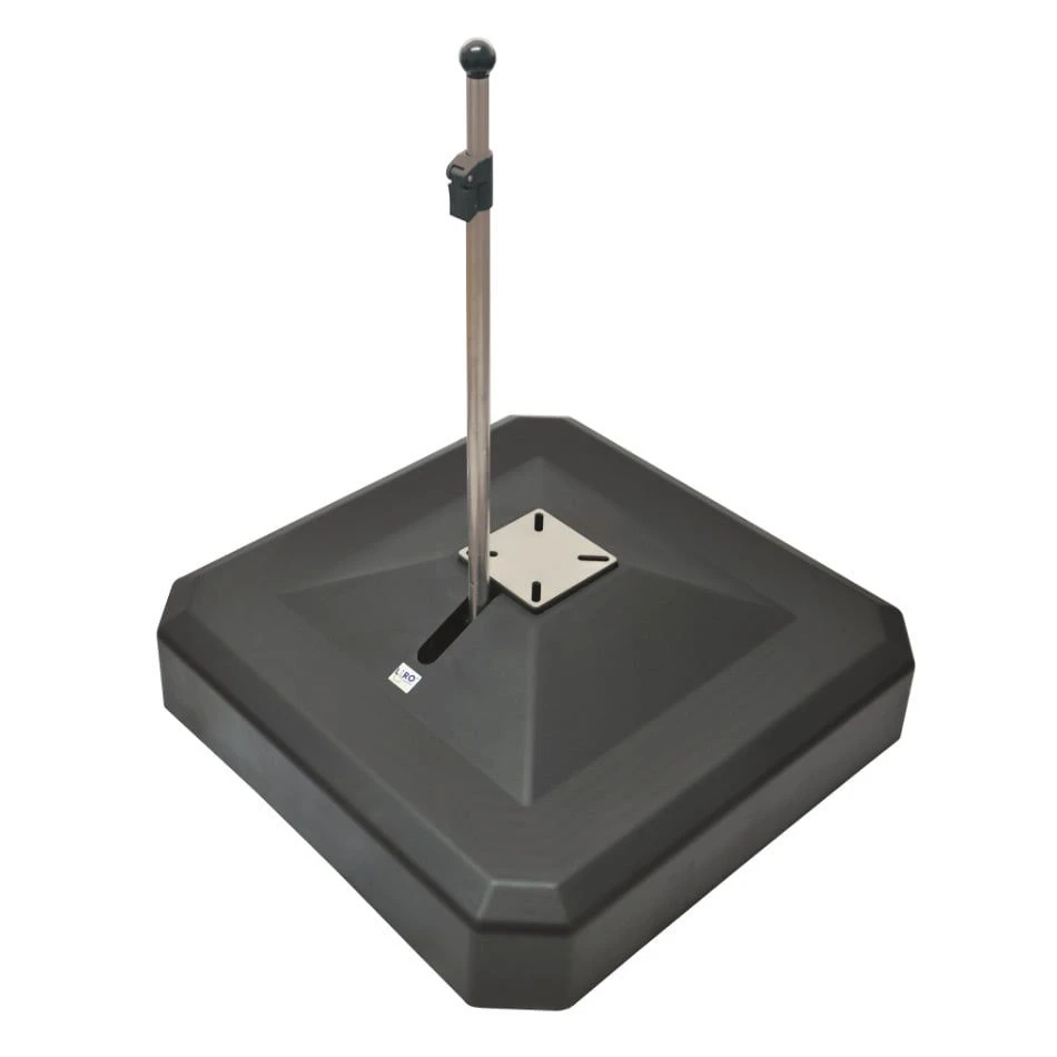 LiRo Midi Plus 100MF Mobiler Schirmständer - Flanschaufnahme Anthrazit 1 LiRo Midi Plus 100MF Mobiler Schirmständer - Flanschaufnahme Anthrazit