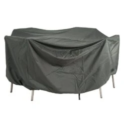 Stern Gartenmöbel-Set Schutzhülle Ø215x90cm Grau
