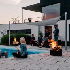 Höfats CUBE Feuerkorb Edelstahl Schwarz 17 Höfats CUBE Feuerkorb Edelstahl Schwarz -Garten Paradies Verkauf 891454 7