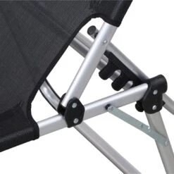 Siena Garden Sole Gartenliege Aluminium/Textilene Silber/Schwarz -Garten Paradies Verkauf 891971 5