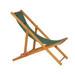 Siena Garden Faro Beach-Liegestuhl Holz/Textilene Grün -Garten Paradies Verkauf 892004 5