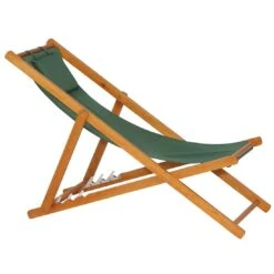 Siena Garden Faro Beach-Liegestuhl Holz/Textilene Grün -Garten Paradies Verkauf 892004 6
