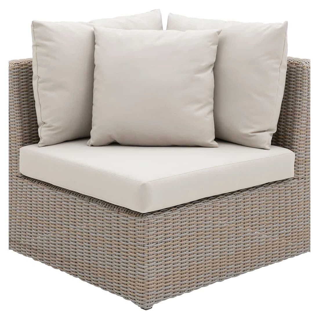 Domus Ventures Matera Eck-/Endmodul Halbrundgeflecht/SDP Vintage/Winter 2 Domus Ventures Matera Eck-/Endmodul Halbrundgeflecht/SDP Vintage/Winter – Bild 2