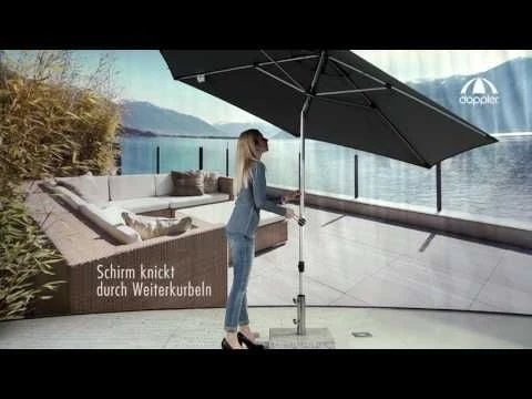 Doppler Expert Sonnenschirm Ø320cm Mit Kurbel Greige 2 Doppler Expert Sonnenschirm Ø320cm Mit Kurbel Greige – Bild 2