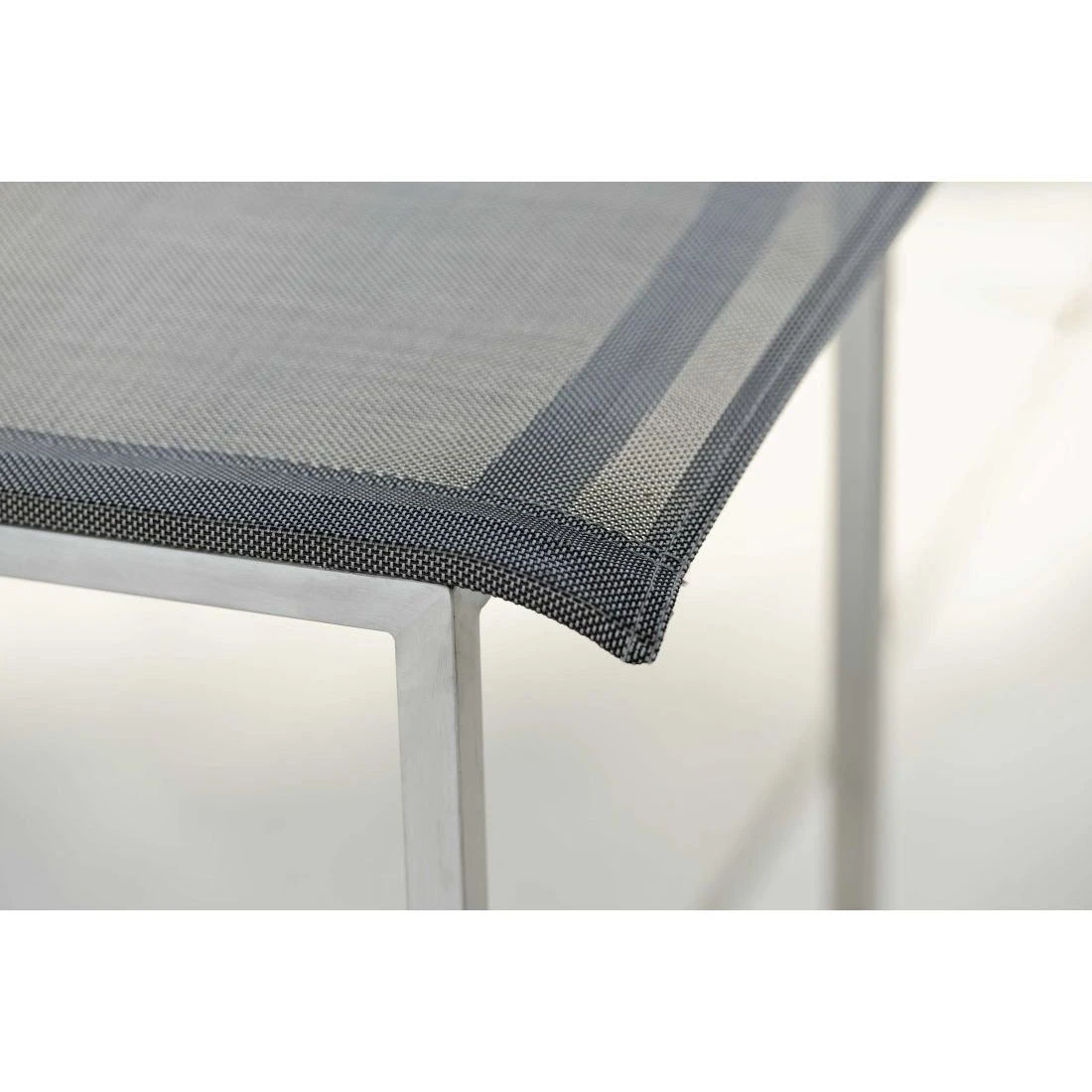 Stern Barny Garten-Barstuhl Edelstahl/Textilene Edelstahl/Silbergrau 5 Stern Barny Garten-Barstuhl Edelstahl/Textilene Edelstahl/Silbergrau – Bild 5