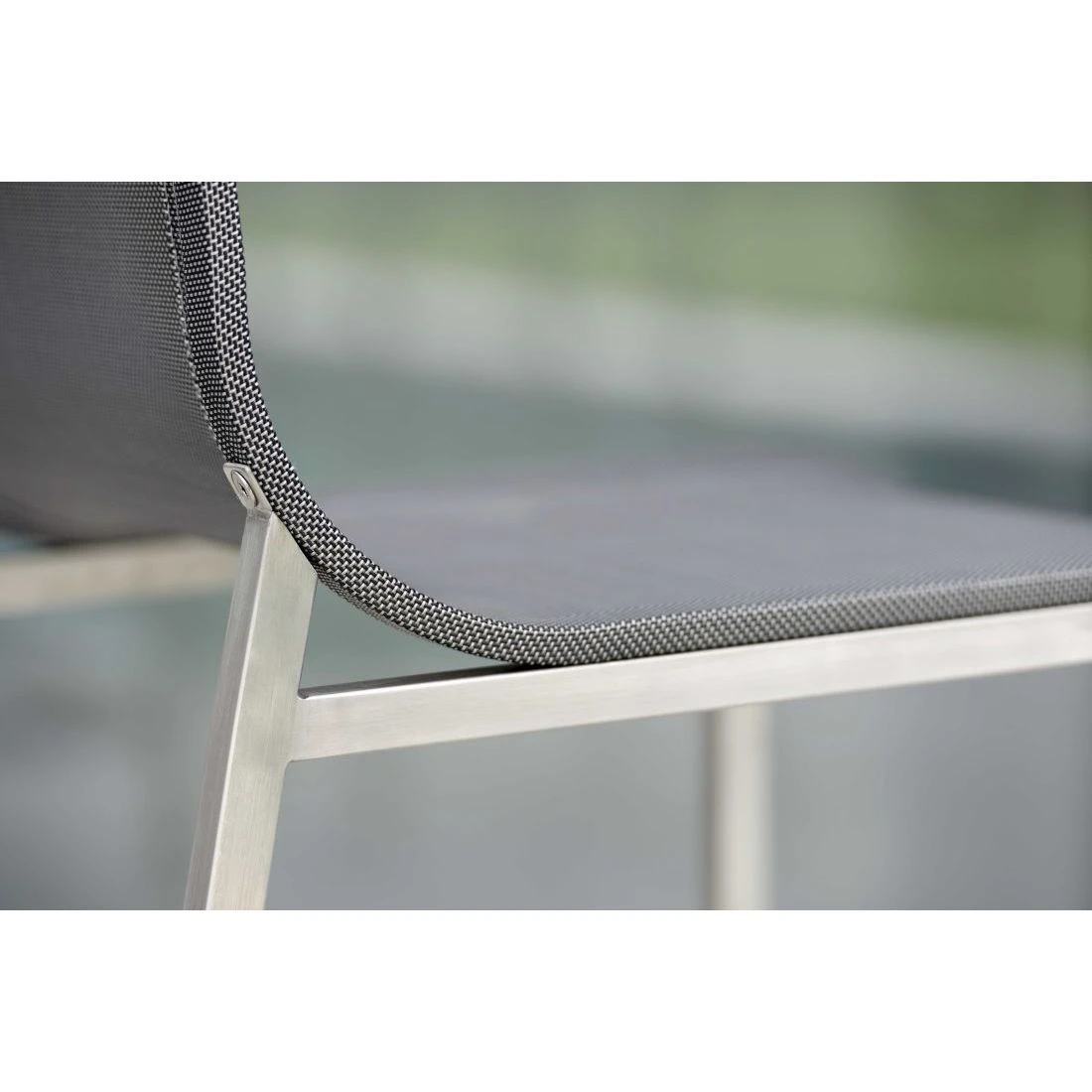 Stern Barny Garten-Barstuhl Edelstahl/Textilene Edelstahl/Silbergrau 9 Stern Barny Garten-Barstuhl Edelstahl/Textilene Edelstahl/Silbergrau – Bild 9