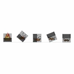 Höfats CUBE Feuerkorb Corten-Stahl Rostig -Garten Paradies Verkauf 961040 2