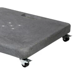 OUTLIV. Schirmständer Beton 125kg Für Ampelschirme LK159 Grau -Garten Paradies Verkauf 978178 3