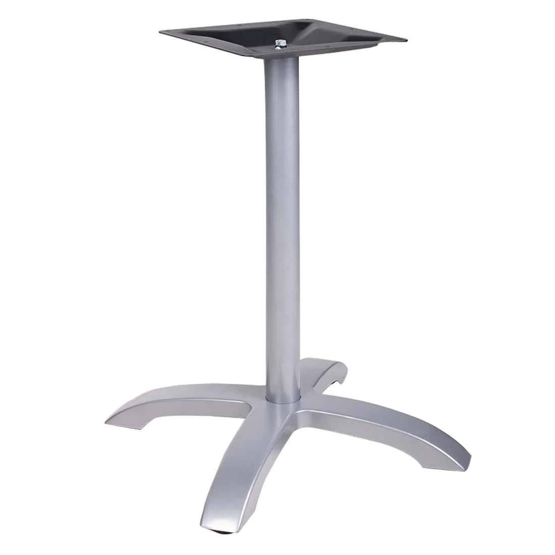 OUTLIV. Tischgestell Aluminium Für 70x70cm & Ø70cm Silber Matt 1 OUTLIV. Tischgestell Aluminium Für 70x70cm & Ø70cm Silber Matt