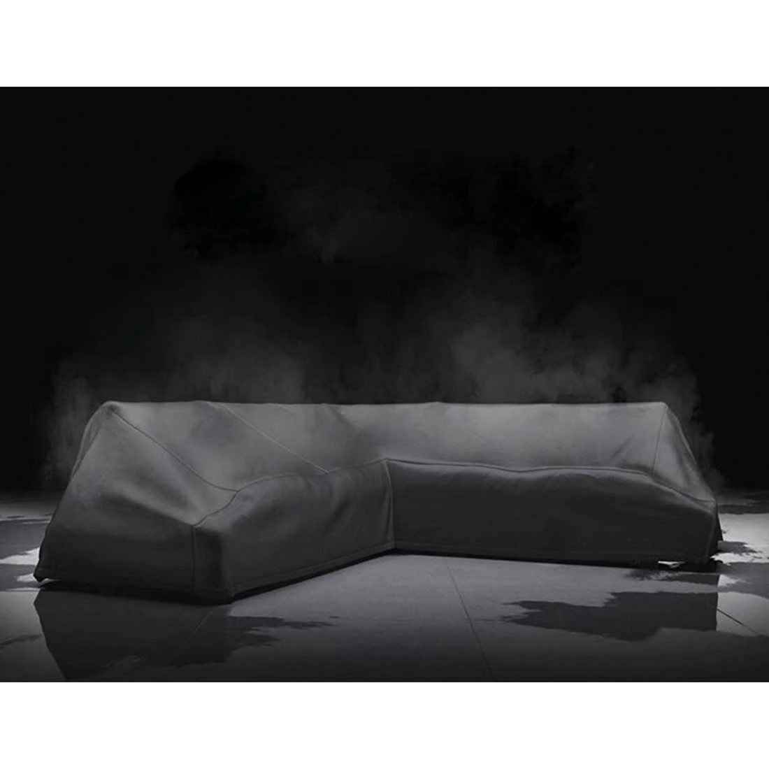 AeroCover Gartenbank Schutzhülle 130x75x65/85cm Polyester Uni Anthrazit 7 AeroCover Gartenbank Schutzhülle 130x75x65/85cm Polyester Uni Anthrazit – Bild 7