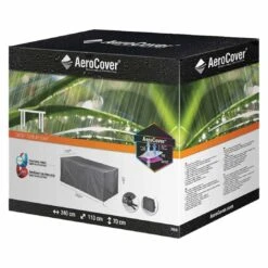 AeroCover Gartentisch Schutzhülle 240x110x70cm Polyester Uni Anthrazit -Garten Paradies Verkauf aerocover schutzhuelle fuer tische 240x110x70cm polyester 1352002 3