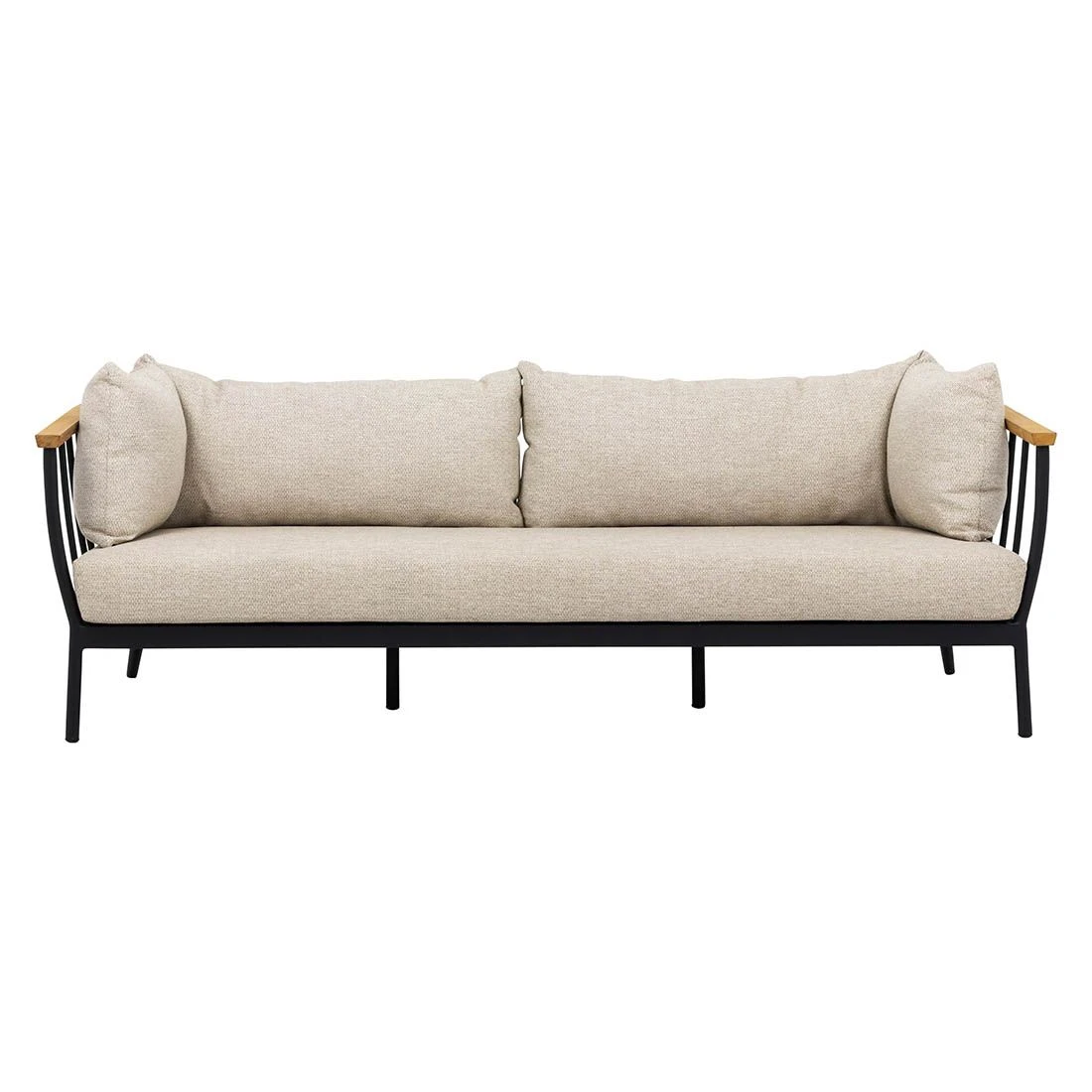 Apple Bee Condor Loungebank Inkl. Loungetisch Schwarz/Natur 3 Apple Bee Condor Loungebank Inkl. Loungetisch Schwarz/Natur – Bild 3