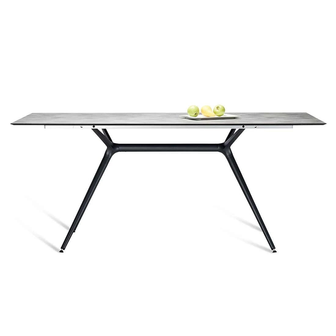 Best Beyond Sisters Friend Gartentisch 180x90cm Stahl/HPL Anthrazit/Zement 1 Best Beyond Sisters Friend Gartentisch 180x90cm Stahl/HPL Anthrazit/Zement