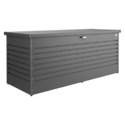 Biohort Freizeitbox Kissenbox Dunkelgrau-Metallic -Garten Paradies Verkauf biohort freizeitbox dunkelgrau metallic 200 cm 1324128 1